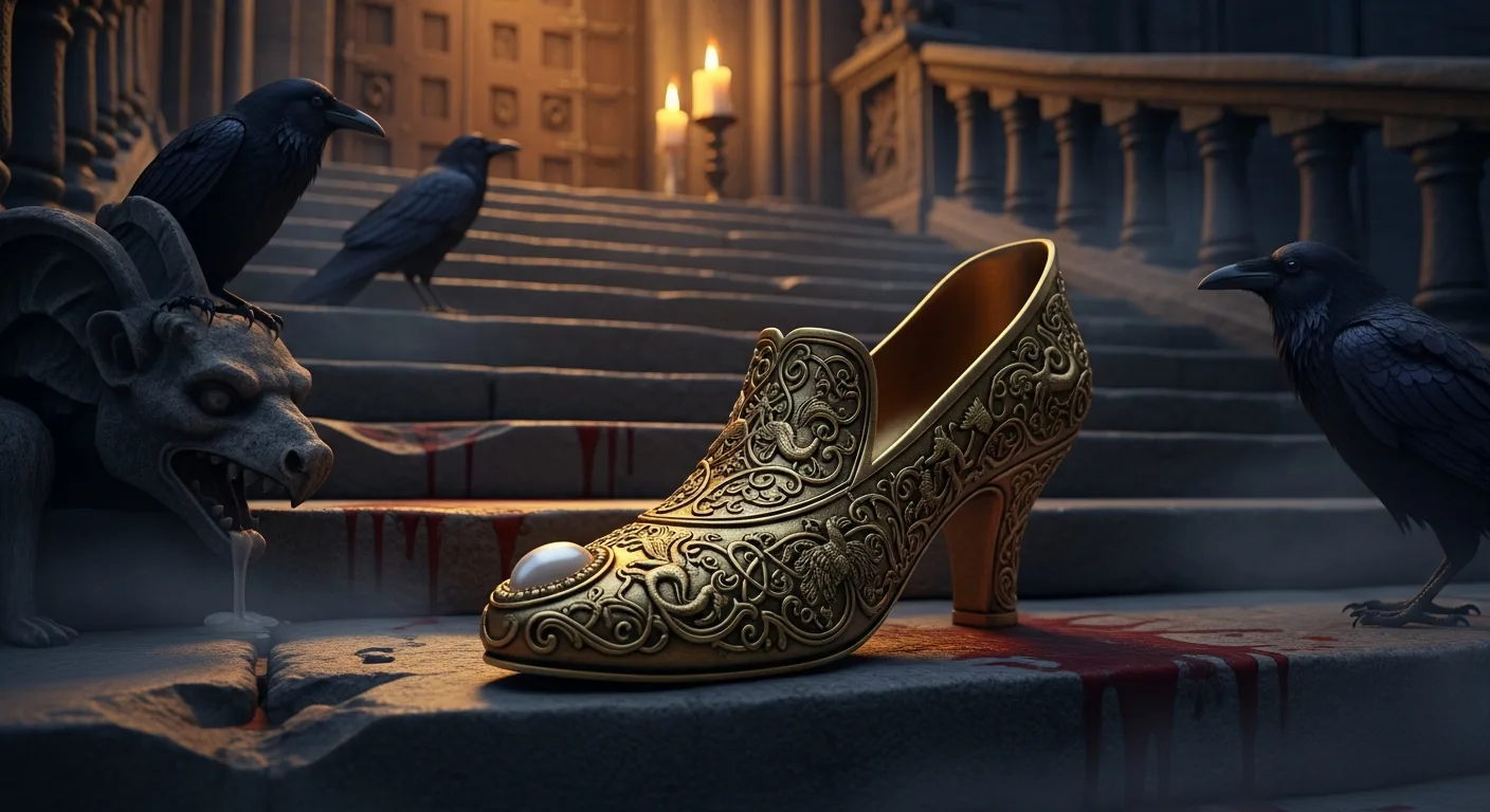 Aschenputtels Stiefschwestern in der originalen Grimm-Version